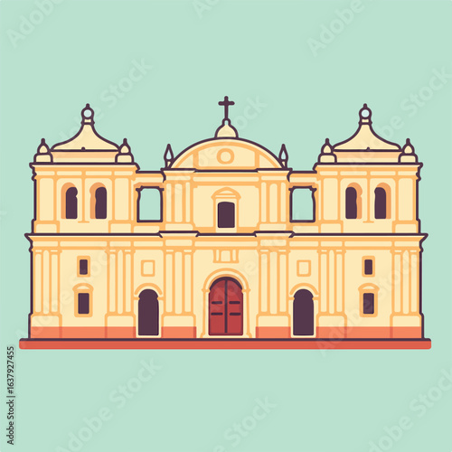 Cathedral Leon Nicaragua catedral de leon 