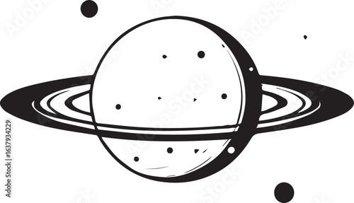 Saturn Vector Outline – Planet with Rings and Shadows

Minimal Planet Outline Vector – Saturn with Ring Shadows

Space Planet Vector – Saturn-Style Outline with Depth

Astronomical Saturn Icon – Vecto