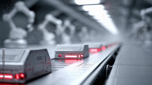 Wallpaper Mural Automated Production Line Efficient Operation Future Factory Torontodigital.ca