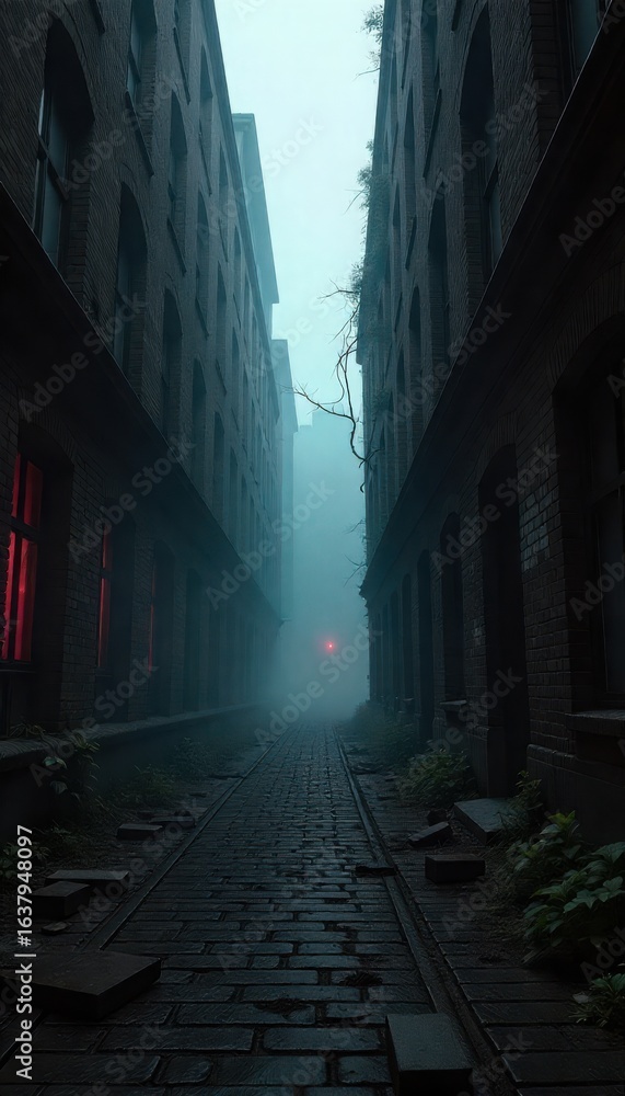 Fototapeta premium old town street