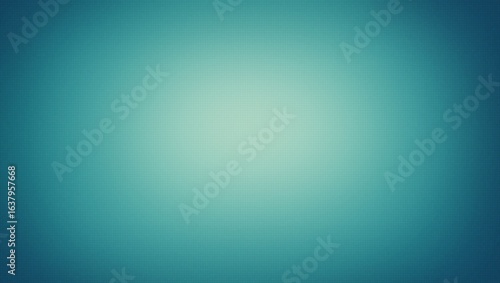A soft teal gradient background with a lighter center fading to darker edges creating a smooth transition