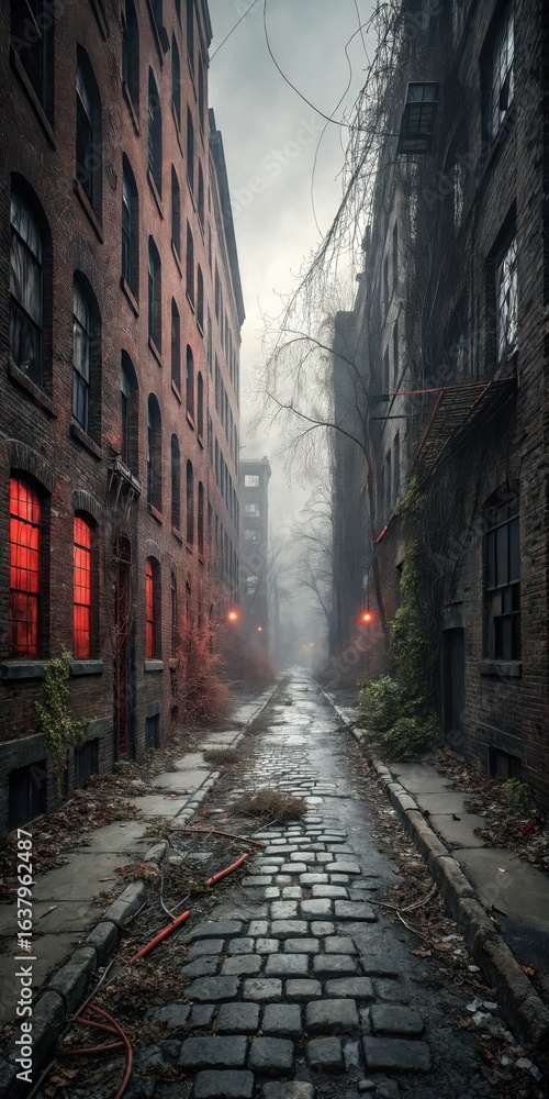 Fototapeta premium old town street