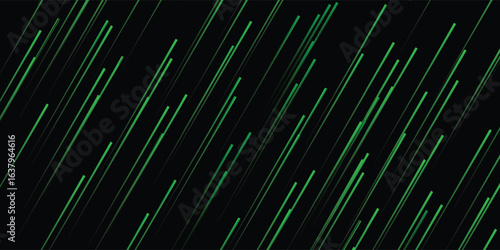 bstract green diagonal lines on black background, creating a modern tech-inspired pattern perfect for digital, futuristic, and graphic design projects.