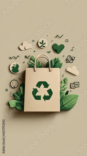 Eco-Friendly Packaging Mockup