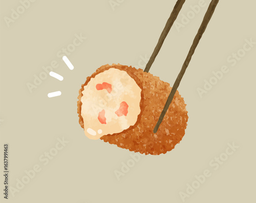 カニクリームコロッケ