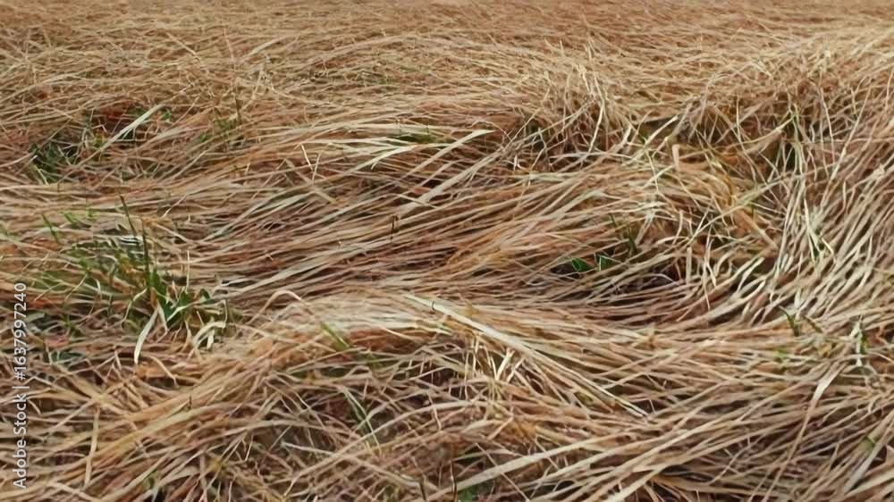 Grass swaying gently in the breeze on a sunny day Grass swaying gently in the breeze on a sunny day
