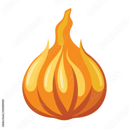 Roasted garlic bulb with cloves exposed and caramelized edges on dark background
