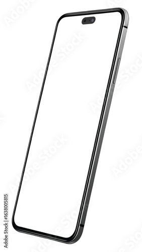 a mobile phone isolated