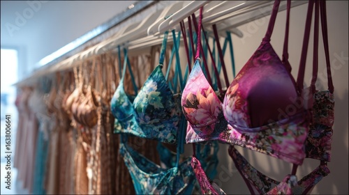 Lingerie on display