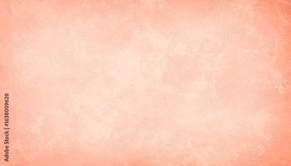 Fototapeta premium Peach textured background with soft tonal variation—evoking warmth, gentleness, and emotional subtlety in minimalist abstract visual storytelling.
