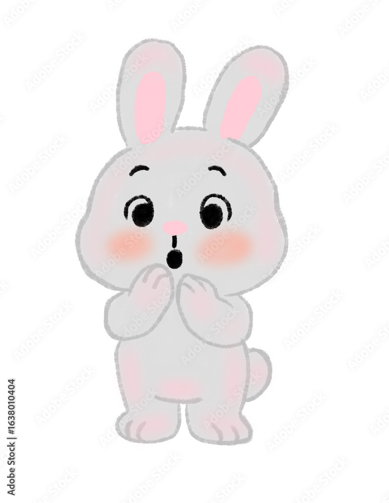 Fototapeta premium Bunny, panda, dog, rabbit 