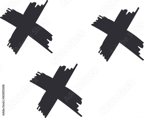 set of hand drawn airplanes