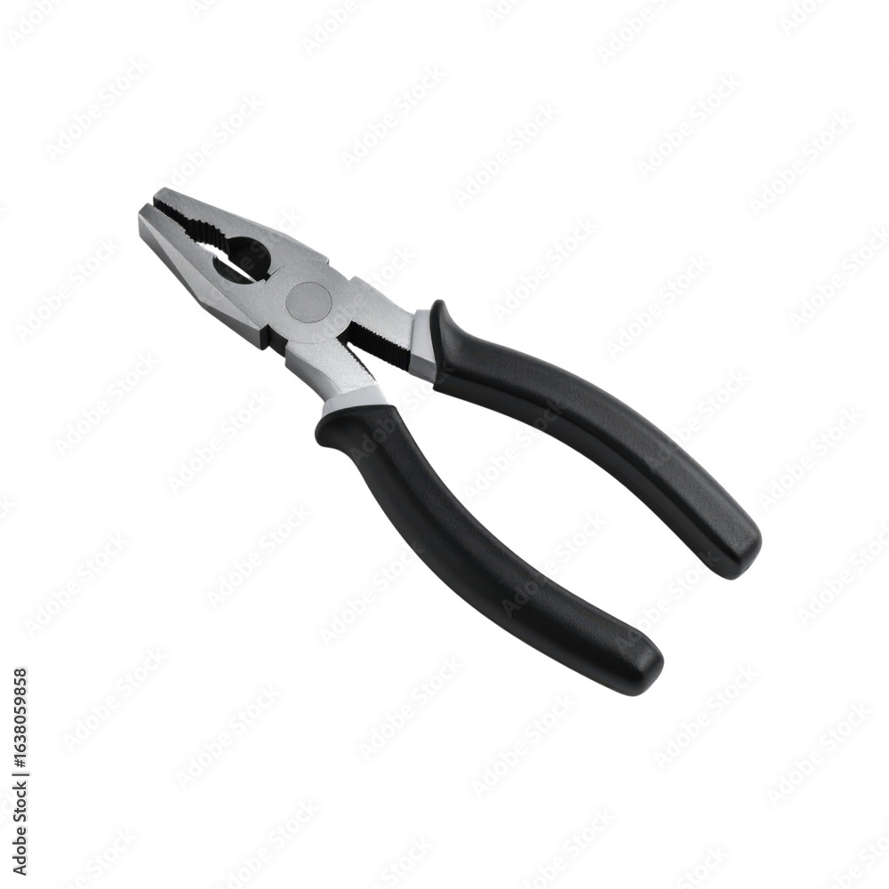 Fototapeta premium Versatile pliers with comfortable grip for various tasks in home improvement and DIY projects