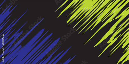 Background, contrast blue and yellow color abstract template for business design. Technology style. You can use it for advertising, sports posters, templates, business presentations. 