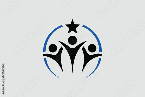 Manager icon set. Containing leadership, supervision, hiring, coaching, management, development, organization, teamwork and delegation icons. Solid icons collection. Vector illustration.