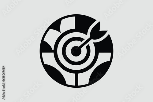 Manager icon set. Containing leadership, supervision, hiring, coaching, management, development, organization, teamwork and delegation icons. Solid icons collection. Vector illustration.