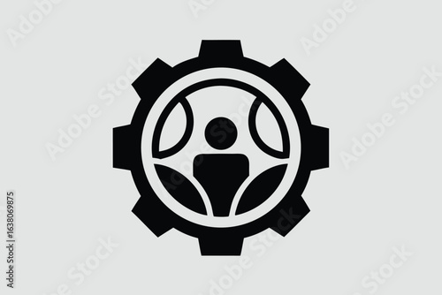 Manager icon set. Containing leadership, supervision, hiring, coaching, management, development, organization, teamwork and delegation icons. Solid icons collection. Vector illustration.