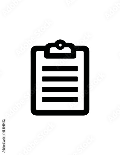 Clipboard icon graphic design