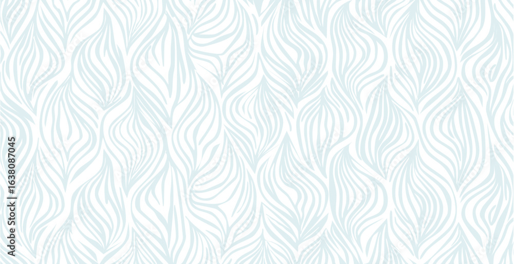 Fototapeta premium hand drawn abstract pattern print, zebra print, simple wavy modern design wallpaper.