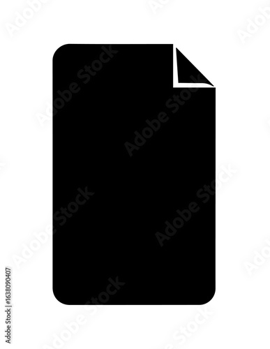 Lucid origin simple silhouette icon set black and white with color accents