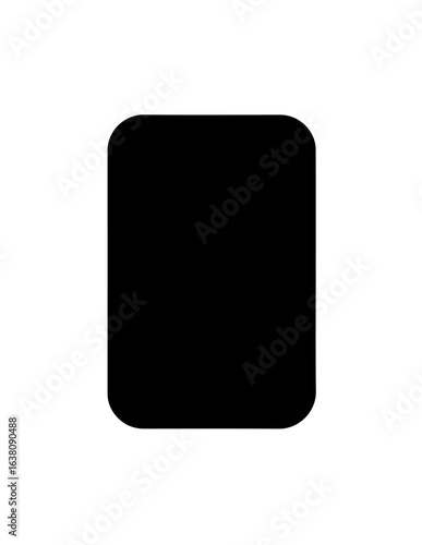 Lucid origin simple silhouette menu icon set black and white