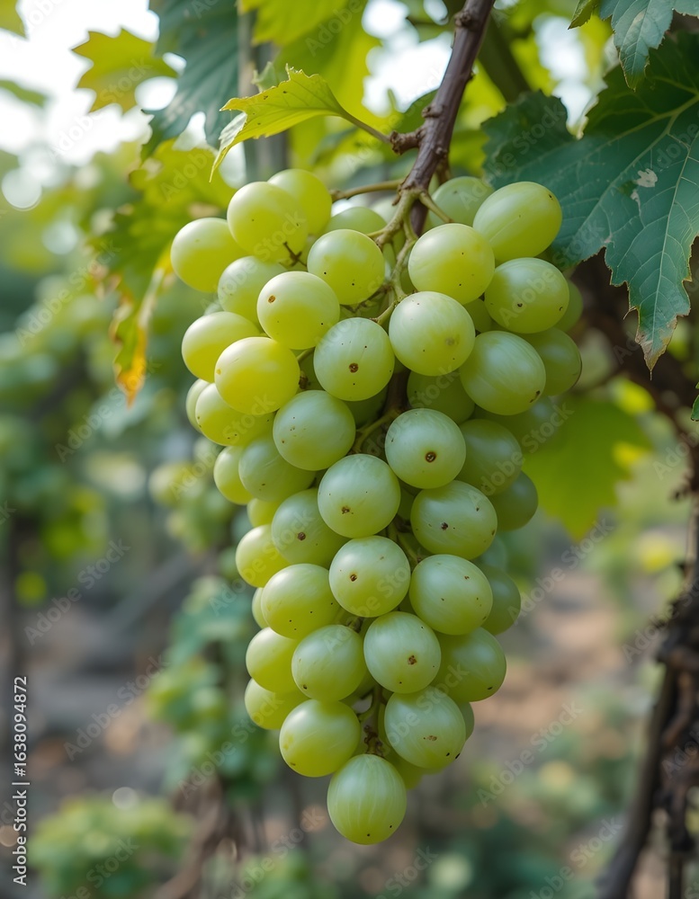 bunch of grapes on vine bunch of grapes on vine