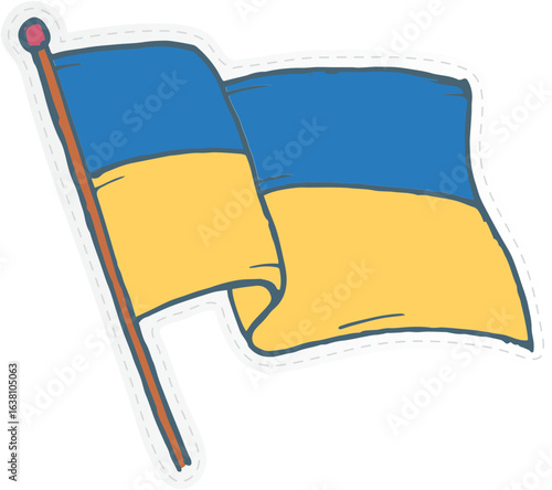 a symbol of protest against war, particularly associated with the conflict in Ukraine. 