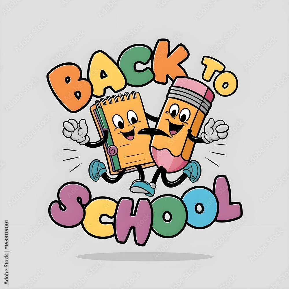 Obraz premium Back to school.