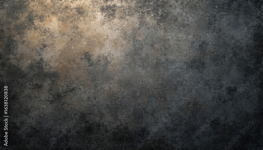 Fototapeta premium Abstract grunge background with textured pattern, featuring distressed surfaces, sepia-toned palette. Grimy, faded textures with hints of beige, yellow create vintage, artistic feel. Ideal for design