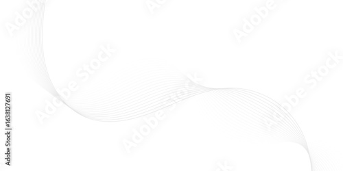 Premium abstract background design with wave line pattern texture in luxury pastel color.
