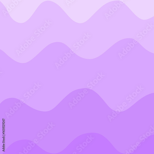Gradient pastel purple waves