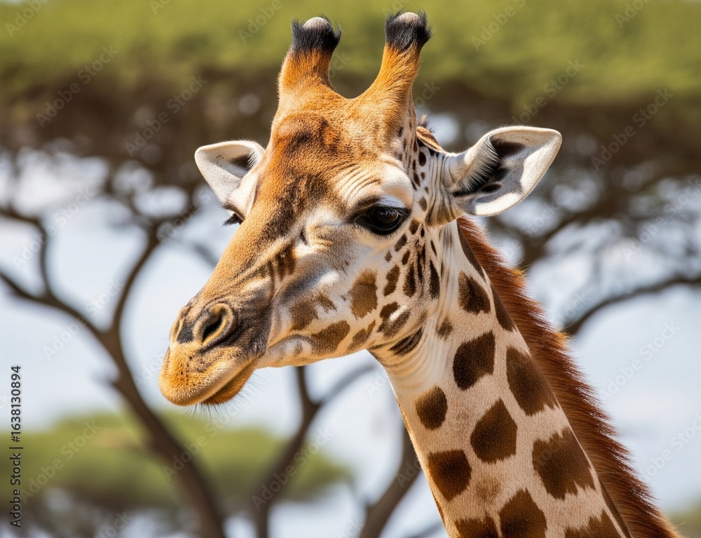 Fototapeta premium Giraffe 7