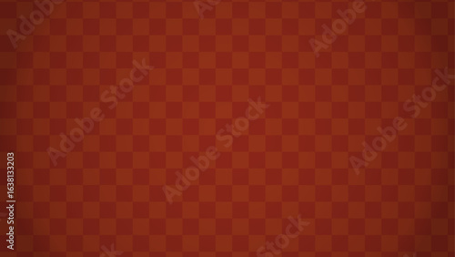 赤の市松模様のシンプルな背景素材