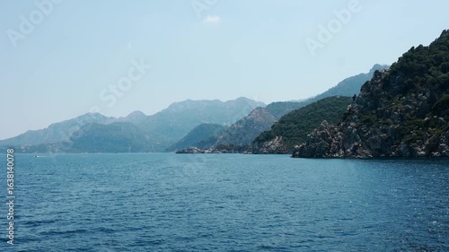 Wallpaper Mural Marmaris, Icmeler Bay. View of the Mediterranean Sea. Aegean coast of Turkey. Seascape. Torontodigital.ca