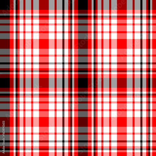 Red plaid pattern