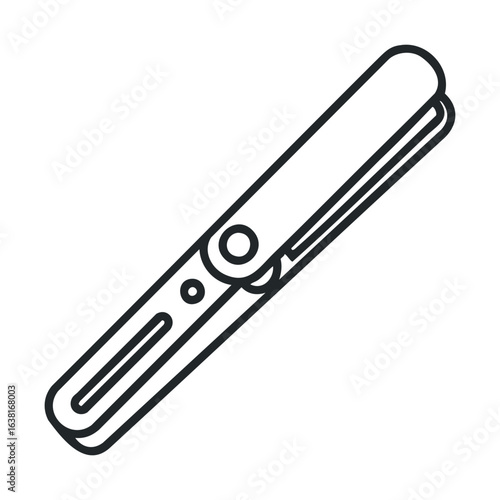 Hair styling tool for perfect straightening and curling potential
