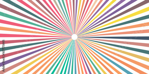 Funky ray elements, circle motifs, reminiscent of circus themes. Abstract backgrounds fairground patterns purple Twirl Sunburst Pattern Abstract Background.It used for Web, Mobile Applications, Deskto