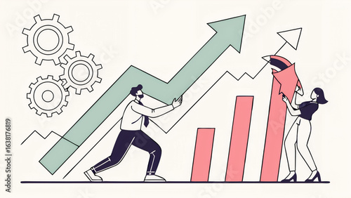 Abstract Financial Growth and Investment