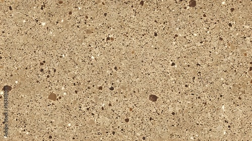 Photograph of speckled concrete surface with varying gray and white aggregates.