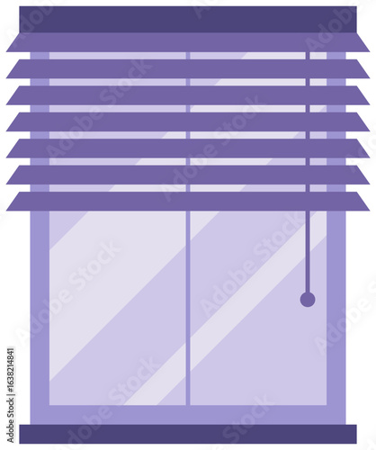 simple window blinds icon