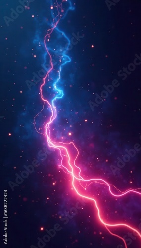 Ethereal light streaks on dark, glowing backdrop, fantasy, sparkle