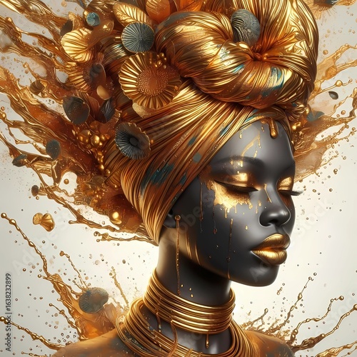 beautiful woman art 