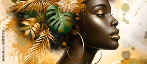 beautiful woman art 