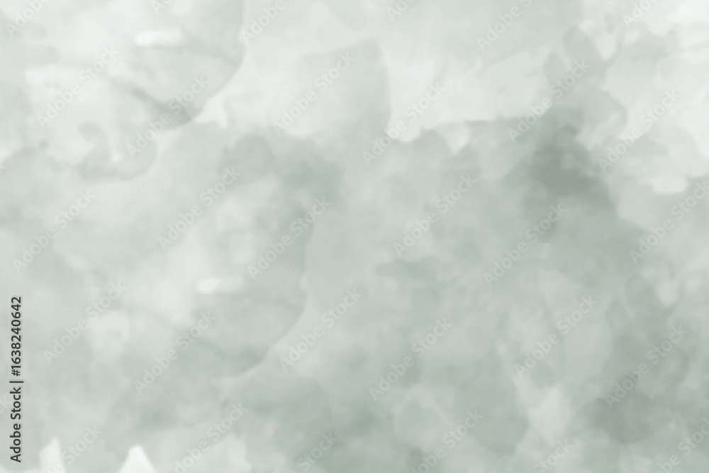 Obraz premium Soft watercolor texture with gentle green and white hues