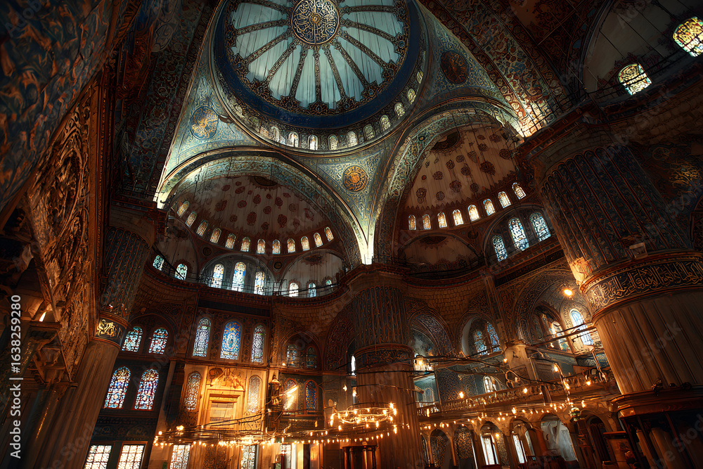 Obraz premium Sultanahmet Camii / Blue Mosque, Istanbul, Turkey
