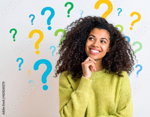 Uncertain Future?  A Young Woman Contemplates Life's Questions