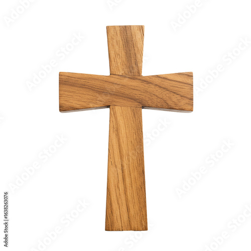 Wooden cross symbolizing faith and spirituality for personal reflection.