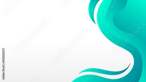 abstract blue wave background