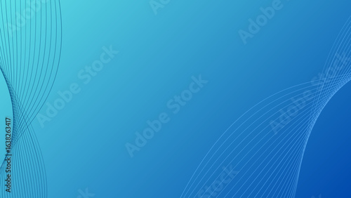 abstract blue wave background