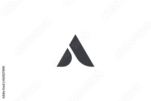 Alpha Strong Bold Logo Design